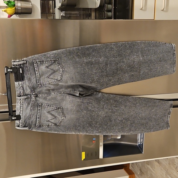 💕MOTHER SUPERIOR💕 The Curbside Ankle Jeans ~ Dancing Shadow Grey 29 NWOT - Picture 13 of 16